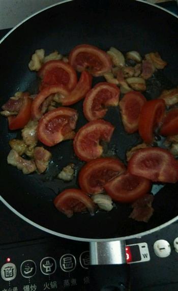 番茄金针菇汤的做法图解2