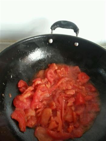 蕃茄鸡蛋面片的做法步骤7