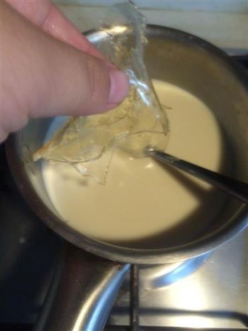 快手甜品-椰奶冻的做法步骤3