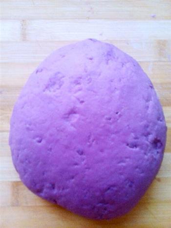 双色紫薯小馒头的做法图解3