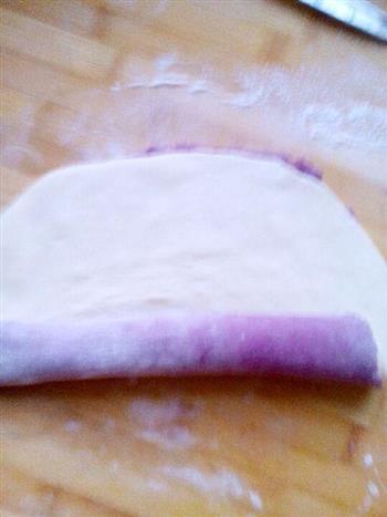 双色紫薯小馒头的做法步骤5