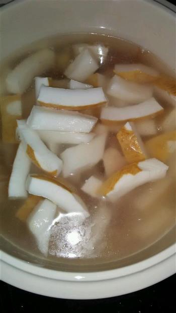 清甜椰子鸡汤的做法步骤4