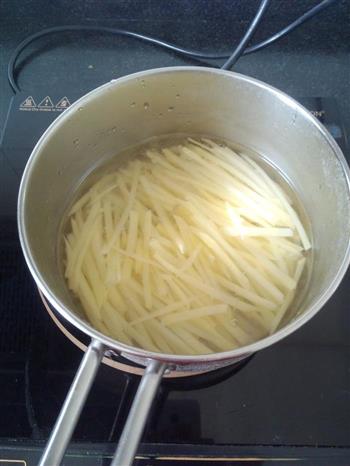 酸辣土豆丝的做法步骤4