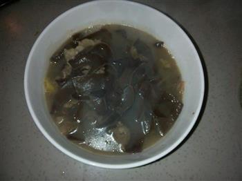 木耳老姜肉片汤的做法图解6