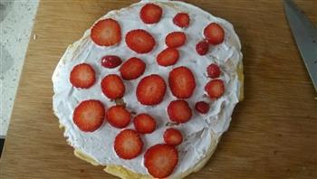 草莓奶油蛋糕的做法步骤9