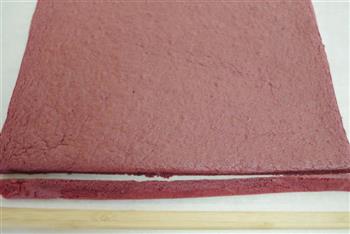 一见倾心-红丝绒蛋糕卷的做法步骤16