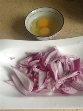 减肥菜/葱头遭遇鸡蛋的做法步骤2