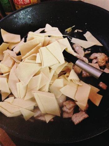 家常尖椒干豆腐的做法步骤6
