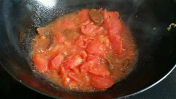 鸡蛋西红柿面条的做法步骤6