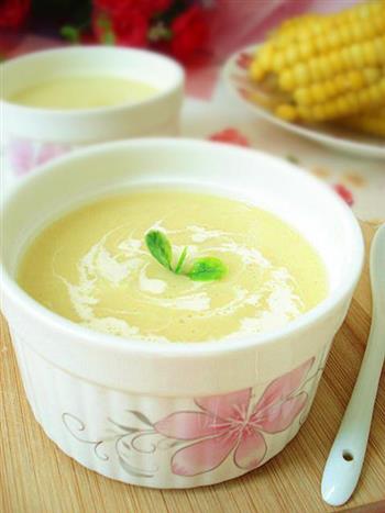 奶香玉米浓汤的做法步骤8