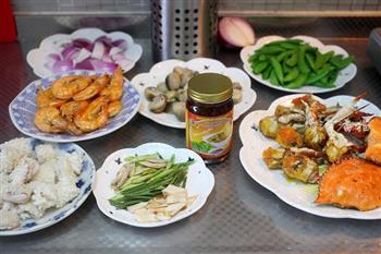 泰国蒜蓉辣酱海鲜锅的做法步骤14