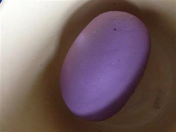 紫薯蝴蝶卷的做法图解4