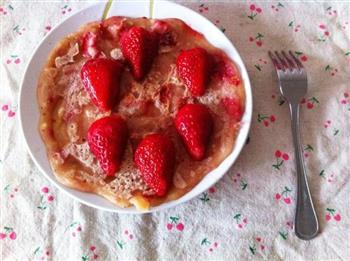 草莓煎饼的做法步骤5