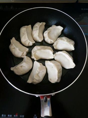 圆白菜饺子 煎饺 自制饺皮的做法图解9