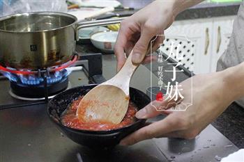 芝士美食-番茄芝士猪肉丸意粉的做法图解3
