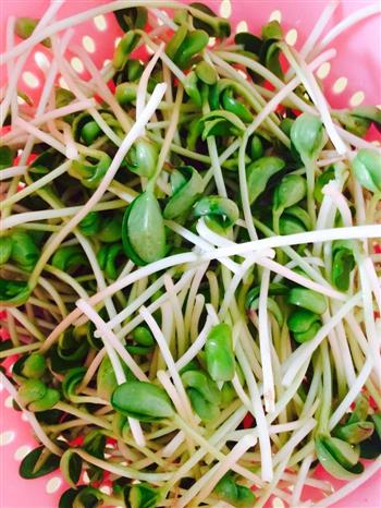 绿色低脂的健康大豆瓣菜的做法图解3