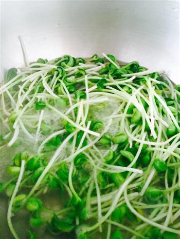 绿色低脂的健康大豆瓣菜的做法图解4