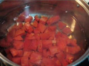 金针番茄蛋花汤的做法步骤4