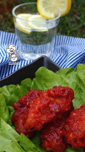 韩式炸鸡-烤箱也能做出酥脆的炸鸡的做法步骤13