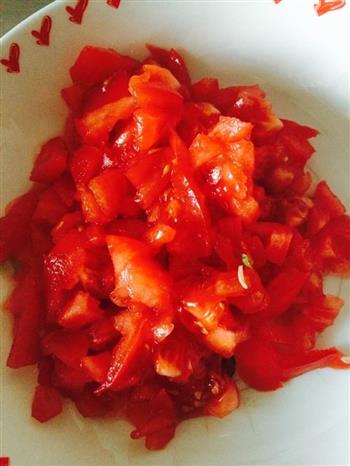 西红柿炒圆白菜的做法步骤2
