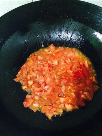 西红柿炒圆白菜的做法步骤3