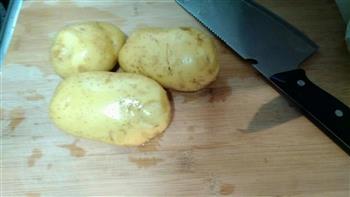家乡土豆炖豆角的做法步骤3