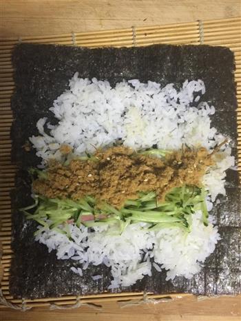 肉松寿司的做法步骤4