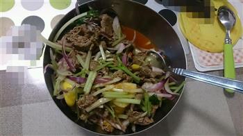 泰式牛肉沙拉的做法步骤7