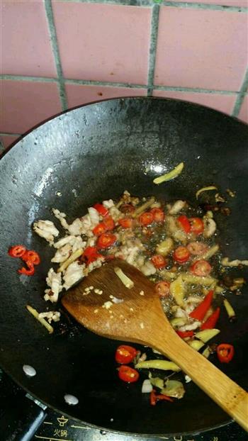 青椒肉丝炒面的做法步骤4