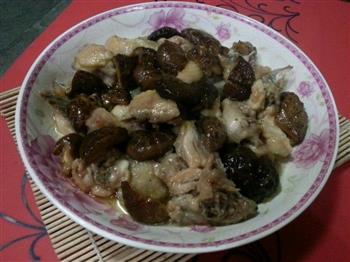 家常蒸菜-冬菇鸡肉美味蒸的做法步骤5
