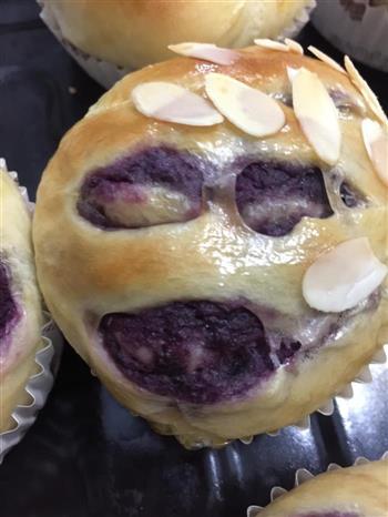 北海道紫薯面包的做法图解10