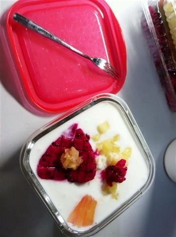 酸奶水果捞的做法图解4