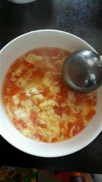 西红柿蛋汤的做法图解4