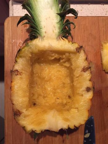 焗菠萝杂粮饭的做法图解1