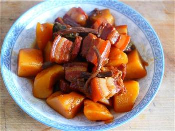 红烧肉炖土豆茶树菇的做法步骤10