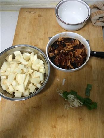 土豆炒肉片的做法步骤1
