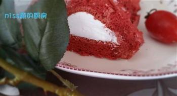 红丝绒蛋糕卷的做法步骤11