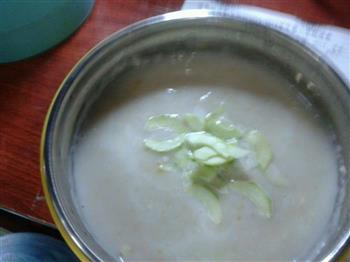 燕麦豆浆芒果粥的做法步骤1