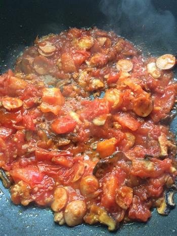 自制番茄肉酱意大利面的做法步骤8