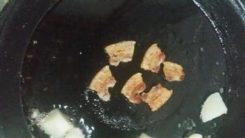 烤五花肉，煎土豆的做法图解2