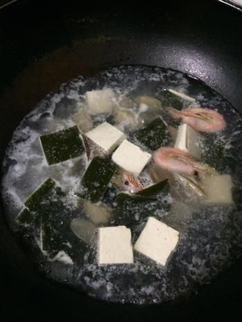 花蛤海带豆腐汤的做法图解8