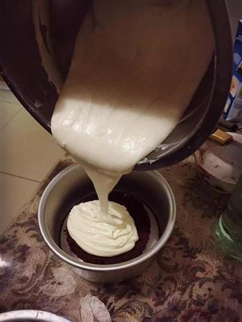 巧克力酸奶芝士慕斯蛋糕的做法步骤11