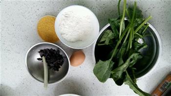 珍珠小米疙瘩汤的做法步骤1