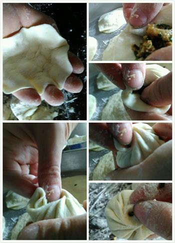 韭菜虾仁包子的做法步骤5