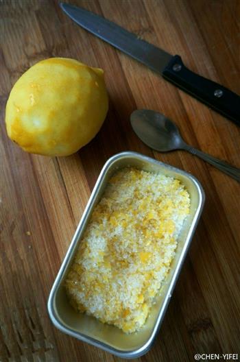 柠檬磅蛋糕-裹着重油的小清新的做法步骤1