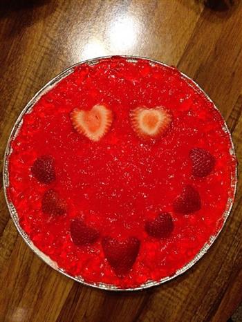 草莓果冻蛋糕的做法图解12