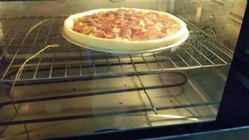 10寸杂蔬腊肠披萨的做法图解12