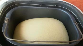面包机揉面版牛奶拉丝面包-超好吃的做法图解10