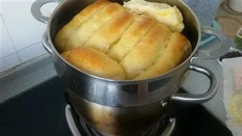 面包机揉面版牛奶拉丝面包-超好吃的做法步骤21