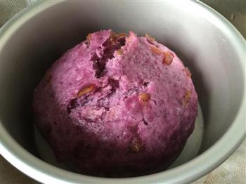 紫薯发糕的做法步骤3